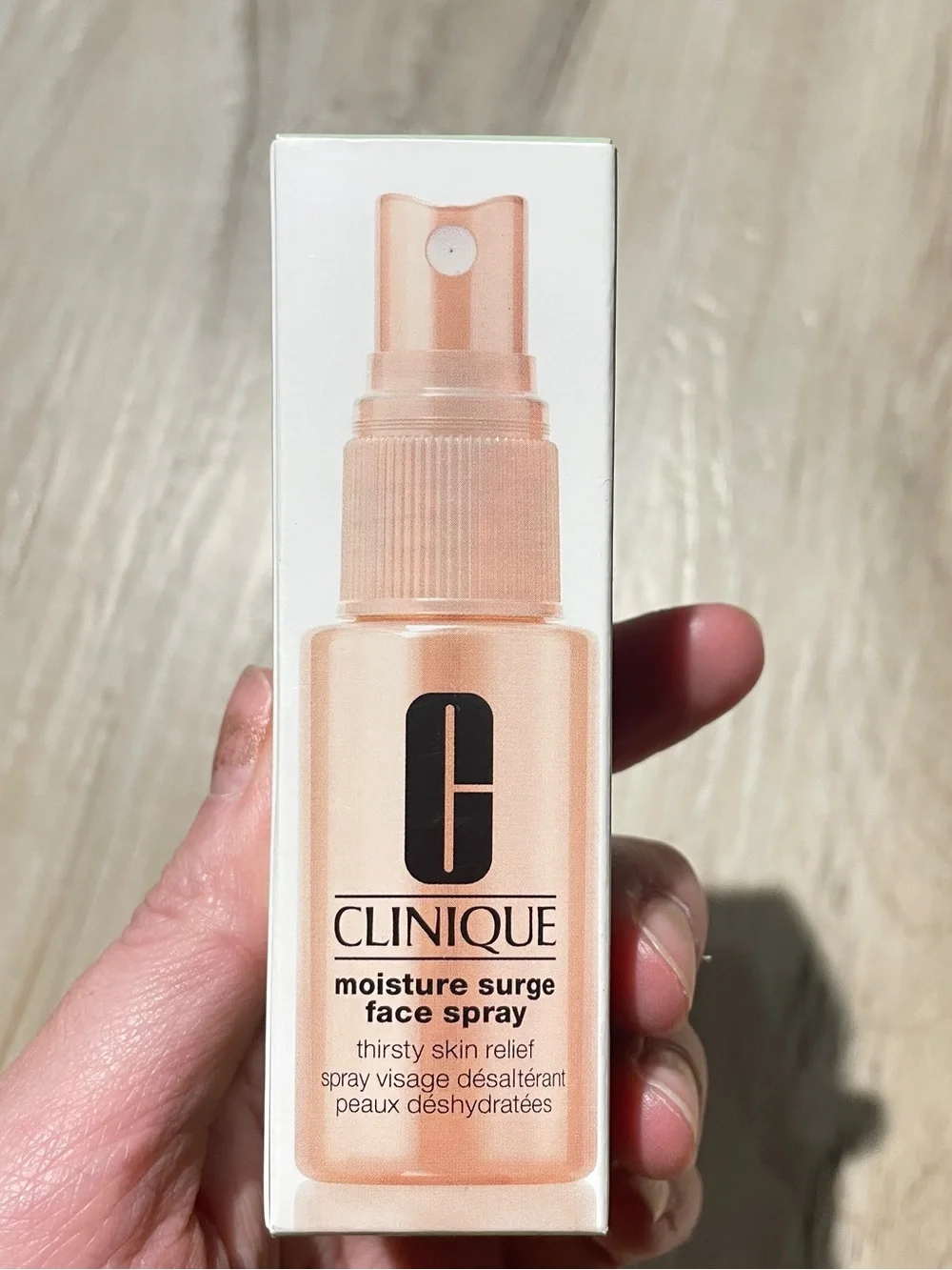 Clinique Moisture Surge Face Spray - Pink Bottle 1 oz size